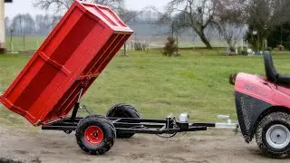 Making Electric-hydraulic Tipper Trailer