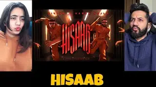 HISAAB - DIVINE, KARAN AUJLA | Music Video Reaction