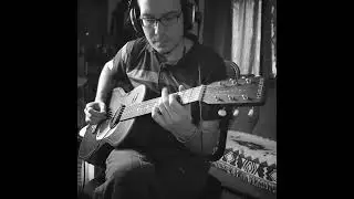 Sunday Frappe Blues with Gretsch Jim Dandy guitar