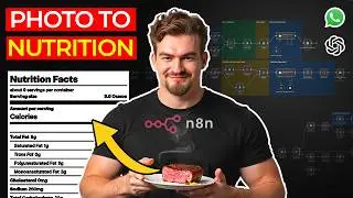 I Built an AI Nutrition Coach Using No Code and WhatsApp | n8n tutorial (free template)