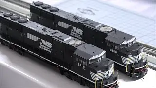 Review: Athearn Genesis HO SD60 Triclops w/Tsunami 2 Sound!