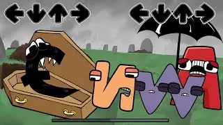 Friday Night Funkin` x Alphabet Lore - Letter F Funeral FNF Mod