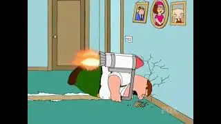 Family Guy – Peter Griffin Jetpack Slamming Into Wall