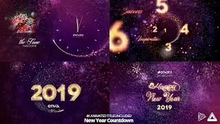Special New Year Countdown 2024 HD After Effects Template Official Preview