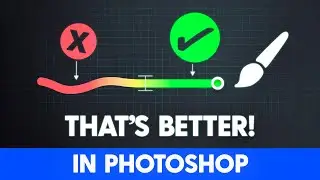 Stop Drawing Wobbly Lines in Photoshop (use this shortcut) ✍️