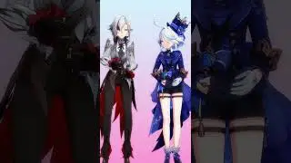 Furina Arlecchino Vanitosa【Genshin Impact MMD】