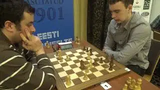 GM Gadir Guseinov - GM Ottomar Ladva, Petrov defense, Blitz chess