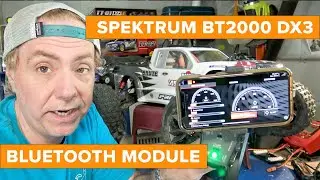 Check out my fancy new Arrma Kraton 8s dashboard thanks to the Spektrum BT2000 DXE Bluetooth Module