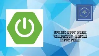 Spring Boot  - Form Validation with Single Input