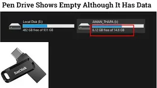 pen drive data not showing | pen drive data not showing in laptop | usb drive data not showing  |
