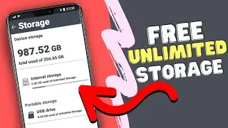 How to get Unlimited Storage on Android! (free & easy)