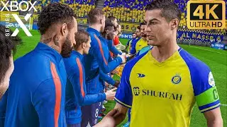 FIFA 23 - PSG vs Al Nassr ● CR7 vs Messi | Series X Gameplay [4K HDR]