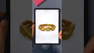 Designing a Woven Ring on the iPad | Shapr3D