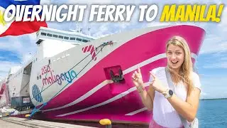 24 Hours in 2GO Luxury BUSINESS CLASS Ferry to MANILA! 🇵🇭