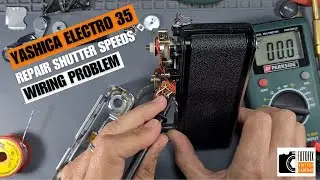 Yashica Electro 35 - Shutter Speeds not Working - Problem with wiring