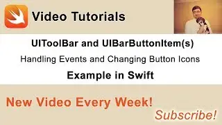 Change UIBarButtonItem Icon Programmatically in Swift