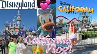 DISNEYLAND & California Adventure Park | 2 Day Vlog💖👑
