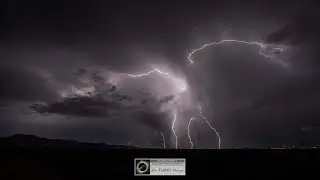 6 August 2023 - AZ Monsoon Storm Lightning - Slow Motion 4k - 1st Attempt Ever :)