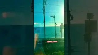 Александр Эгромжан Падаю Море из окошка поезда #shorts #море #сочи