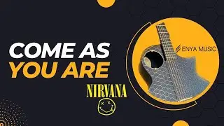 Nirvana - Come As You Are MTV Unplugged Version [ FULL GUITAR COVER ] | ENYA X4 Carbon Fiber |