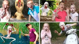 SCP СКРОМНИК лучшие видео с монстром Дима и софия