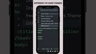 Top  VS Code Themes Shown | Best Visual Studio Code Themes for Coding (2024) 