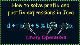 How to solve prefix and postfix expressions in Java