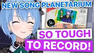 Suisei Felt Recording Planetarium Was Tough (Hoshimachi Suisei / Hololive) [Eng Subs]