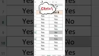 Compare Two Columns in Excel and Highlight Differences: Easy Tutorial