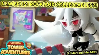 NEW FROSTROCK UPDATE WITH NEW COLLECTABLES! (Cookie Run: Tower Of Adventures)