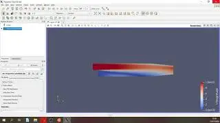 Tutorial to run a simple model of OpenFOAM with Parafoam in Windows 10