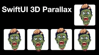 SwiftUI Motion-Sensing 3D Parallax Effects