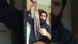 Raw Octopus mukbang