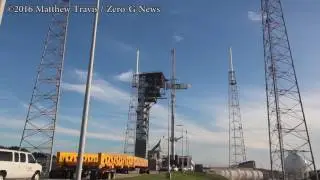 Timelapse Of Boeing CST-100 Crew Access Arm Lift And Installation