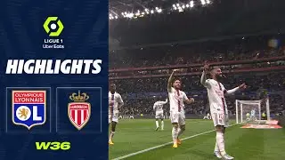 OLYMPIQUE LYONNAIS - AS MONACO (3 - 1) - Highlights - (OL - ASM) / 2022-2023