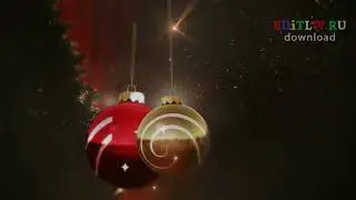 Новогодний футаж - Фон для видео