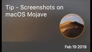 SCOM0814 - Tip - Screenshots on macOS Mojave