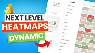 Create ADVANCED Heatmaps in Power BI - [File Included]