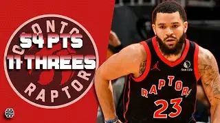 Fred VanVleet 54 pts 11 threes vs Magic 20/21 season