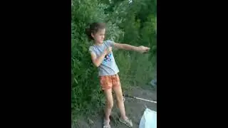 Папа с дочкой на рыбалке!!! Огромный толстолоб!!!