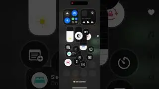 Control Centre in iOS 18 #trending #iphone #reels #shorts #ios17 #trendingshorts #ios18