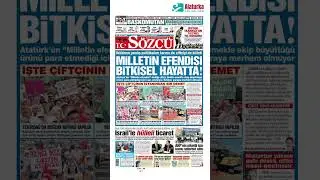 Sözcü Gazetesi 1. Sayfa - 26 Ağustos 2024