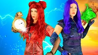 DESCENDANTS Red and Mal Team Up!