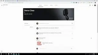 Clean up your Google Classroom Stream