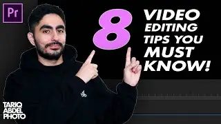 8 Premiere Pro Tips EVERY Editor SHOULD KNOW! (Keyframes, Audio & More!)