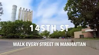 Walking Manhattan | 145th Street & Bridge w/ Riverbank State Park | Hamilton Heights & Harlem