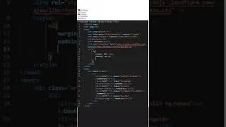 Bottom Navigation Bar | Html | Css #navigationbar #htmlcss #shorts