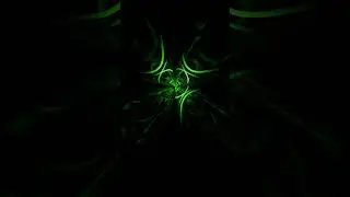 Abstract Background Video 4k TV VJ LOOP NEON Yellow Green Visual Hypnotic Visual ASMR Motion Graphic