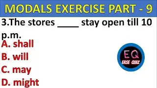 Modals quiz english grammar test modals test quiz for exam competition ibps upse ssc bank 10 class