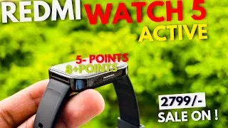 HyperOs Based | Redmi watch 5 Active | Sale is on | Buy or not | Redmi watch 5 Active sale is on !